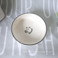 Factory Custom Pet Food Water Bowl Ceramic